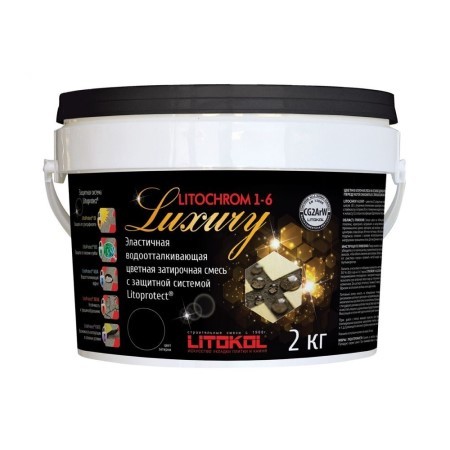 Затирка для плитки цементная Litokol Litochrom Luxury 1-6 / Литокол Литохром Лакшери