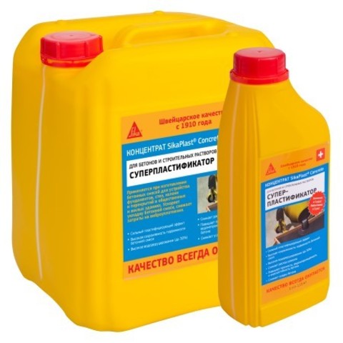 Добавка в растворы упрочняющая Sika Plast Concrete / Зика Пласт
