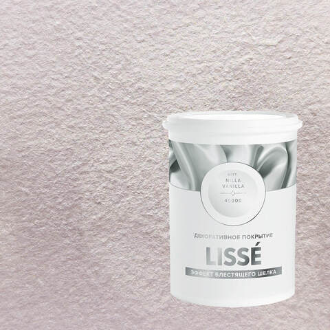 Декоративная штукатурка с эффектом блестящего шелка Vincent Decor Lisse / Винсент Декор Лиссе