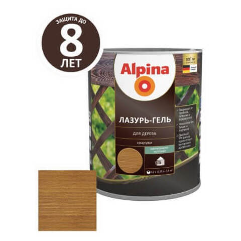 Лазурь-гель для дерева Alpina / Альпина
