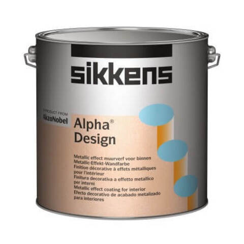 Декоративная краска с металлическим эффектом Sikkens Alpha Design / Сиккенс Альфа Дизайн