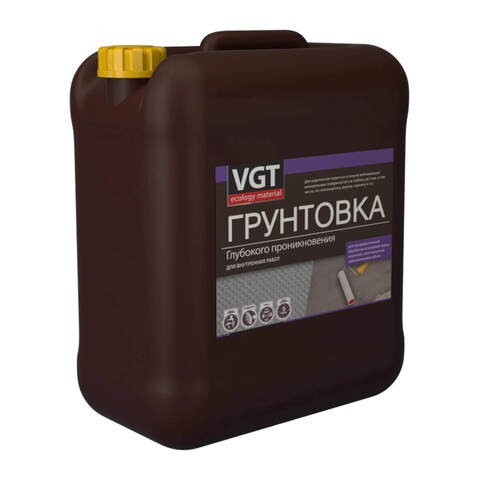 Грунтовка глубокого проникновения для внутренних работ ВД-АК-0301 VGT / ВГТ