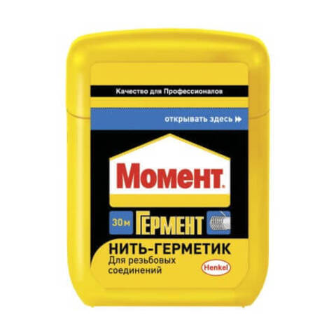 Нить герметик для резьбовых соединений Момент Гермент