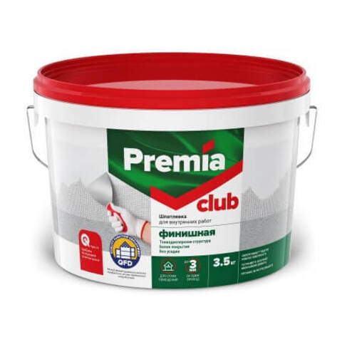 Шпатлевка фасадная Premia Club / Премиа Клаб