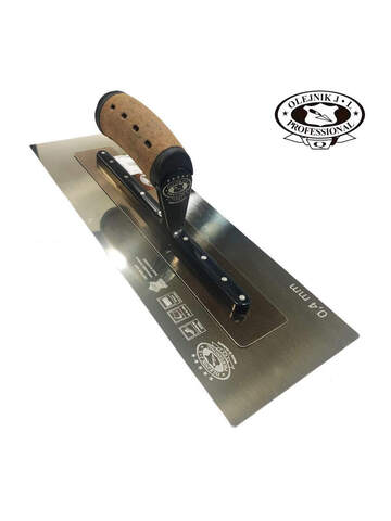 Кельма с ручкой пробка Olejnik Premium Gold Line Ultra Flex / Олейник