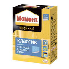 Клей для всех видов бумажных обоев Момент Классик