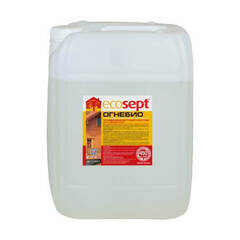 Огнебиозащитный состав для древесины горчичный Ecosept Огнебио / Экосепт