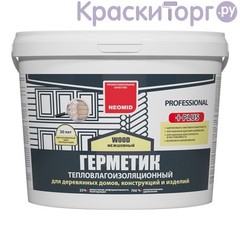 Герметик шовный для срубов Neomid Wood Professional Plus / Неомид Теплый Дом Плюс