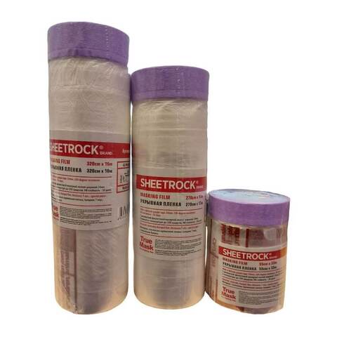 Пленка с экстратонкой фиолетовой лентой Sheetrock / Шитрок
