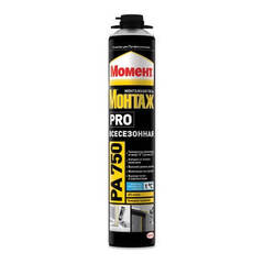 Пена профессиональная, всесезонная Момент Монтаж PRO PA 750