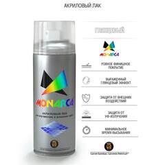 Лак аэрозольный бесцветный Monarca / Монарка