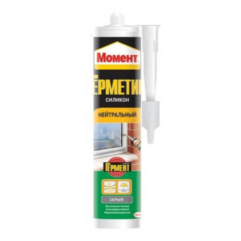 Герметик силиконовый универсальный Момент Нейтральный