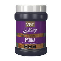 Состав лессирующий матовый с эффектом чернения VGT Gallery Patina Коллекция Декоратора / ВГТ Патина
