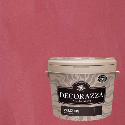 Декоративная штукатурка с эффектом мягкого нежного бархата Decorazza Velours / Декорацца Велюр