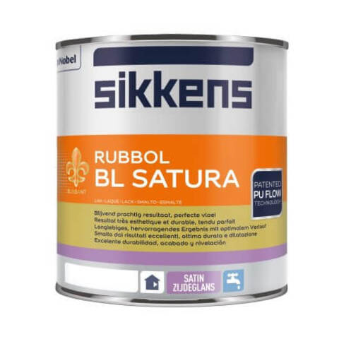 Эмаль универсальная Sikkens Rubbol BL Satura / Сиккенс Рубол БЛ Сатура полуматовая