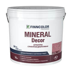 Штукатурка декоративная "короед" 2,0 мм Finncolor Mineral Decor / Финнколор Минерал Декор