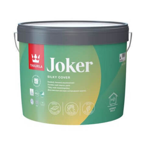 Краска для стен и потолков Tikkurila Joker / Тиккурила Джокер матовая