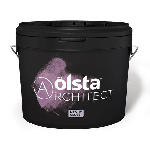 Краска интерьерная глянцевая Olsta Architect Medium Gloss / Ольста Архитект