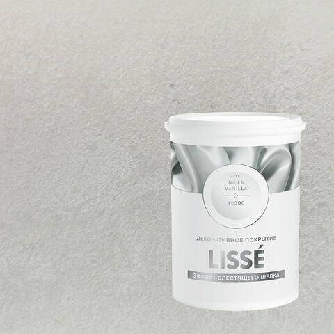 Декоративная штукатурка с эффектом блестящего шелка Vincent Decor Lisse / Винсент Декор Лиссе