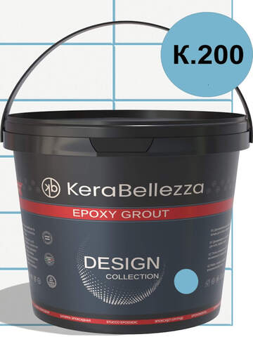 Затирка для плитки двухкомпонентная на эпоксидной основе KeraBellezza Design / Керабеллецца