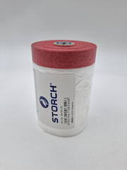 Пленка защитная с красной малярной лентой Storch Premium CQ Folie Roteband / Шторх