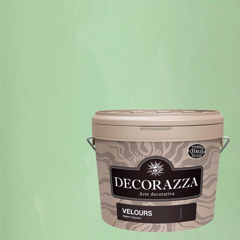 Декоративная штукатурка с эффектом мягкого нежного бархата Decorazza Velours / Декорацца Велюр