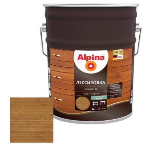 Лазурь лессирующая для дерева Alpina / Альпина