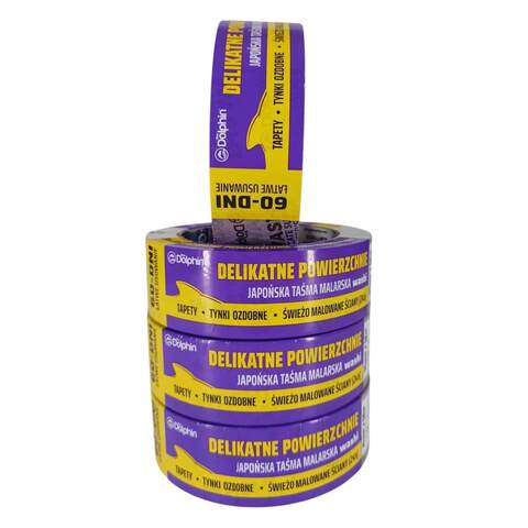 Лента малярная, деликатная из рисовой бумаги Blue Dolphin Tasma Washi  / Блю Долфин