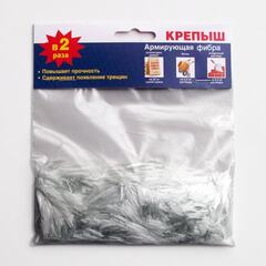 Армирующая фибра для строительных смесей Крепыш