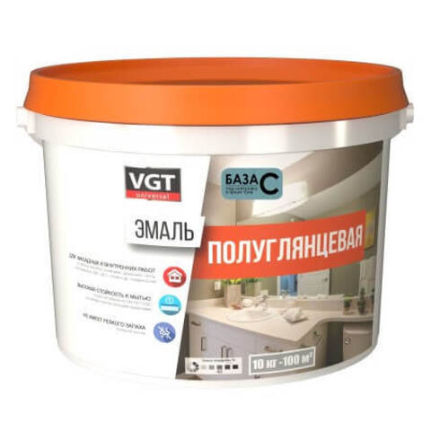 Эмаль универсальная полуглянцевая ВД-АК-1179 VGT / ВГТ