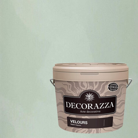 Декоративная штукатурка с эффектом мягкого нежного бархата Decorazza Velours / Декорацца Велюр