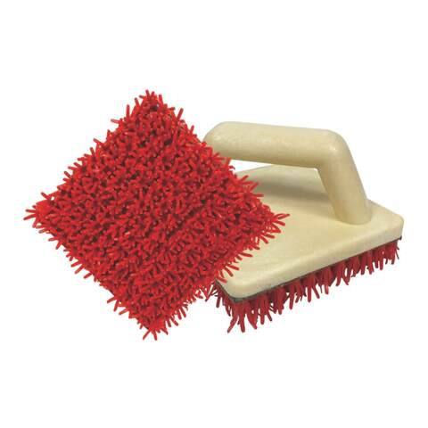 Губка-скребок "колючка" с ручкой Makler RCY102 / Маклер