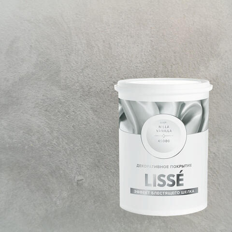 Декоративная штукатурка с эффектом блестящего шелка Vincent Decor Lisse / Винсент Декор Лиссе