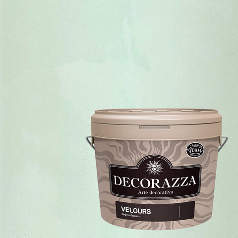 Декоративная штукатурка с эффектом мягкого нежного бархата Decorazza Velours / Декорацца Велюр