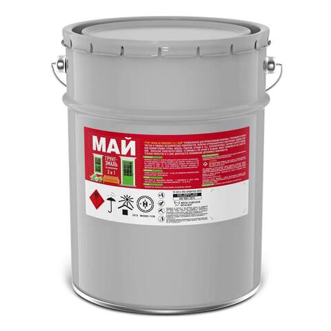 Грунт-эмаль 3 в 1 по металлу и ржавчине Май