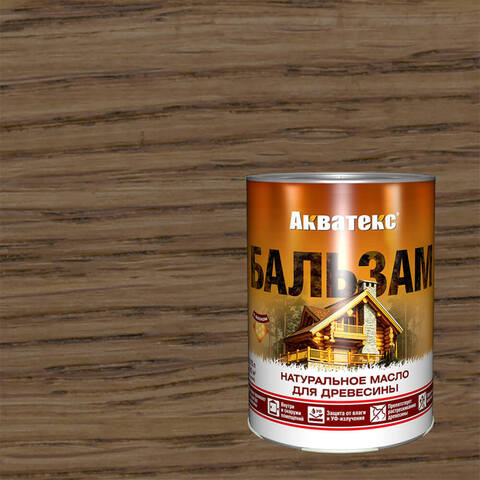 Масло натуральное для древесины Акватекс-Бальзам
