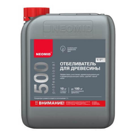 Отбеливатель древесины Neomid 500 / Неомид 500 концентрат 1:1