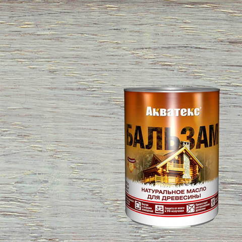 Масло натуральное для древесины Акватекс-Бальзам
