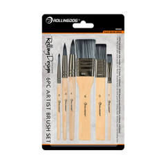 Набор художественных кистей из синтетической щетины Rollingdog Rolling Design 81462 / Роллингдог