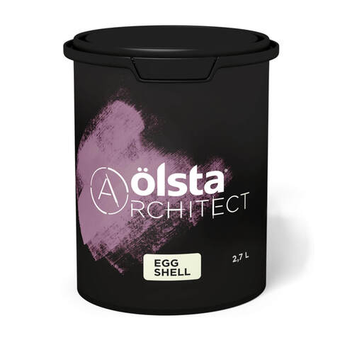 Краска интерьерная полуматовая Olsta Architect Egg Shell / Ольста Архитект