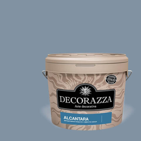 Декоративная штукатурка с эффектом замши и нубука Decorazza Alcantara / Декорацца Алькантара