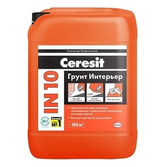 Грунтовка для внутренних работ Ceresit IN 10 / Церезит