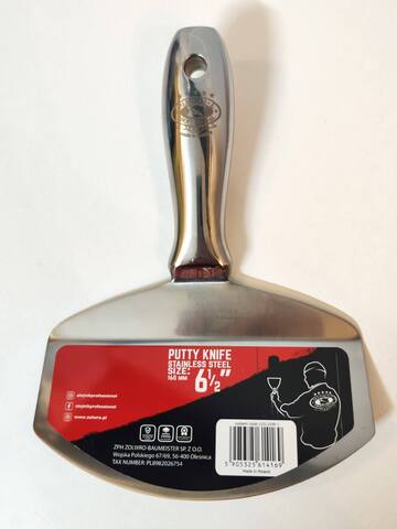 Шпатель цельнометаллический для забора смеси Olejnik / Олейник