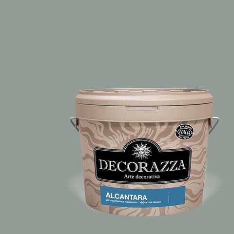 Декоративная штукатурка с эффектом замши и нубука Decorazza Alcantara / Декорацца Алькантара