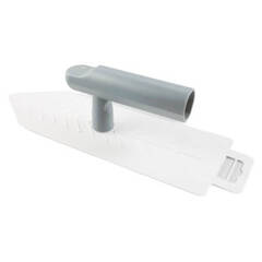 Кельма венецианская пластиковая остроугольная белая STMDecor D1154 / СТМДекор