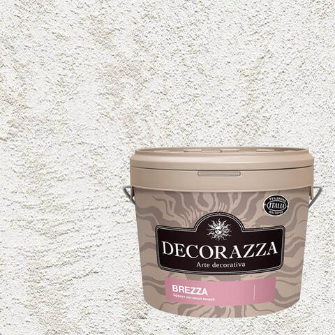 Декоративная штукатурка с эффектом песчаных вихрей Decorazza Brezza / Декорацца Брицца