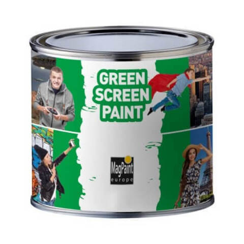 Краска для видеосъемок «зеленый экран» Greenscreen Paint / Гринскрин Пэйнт