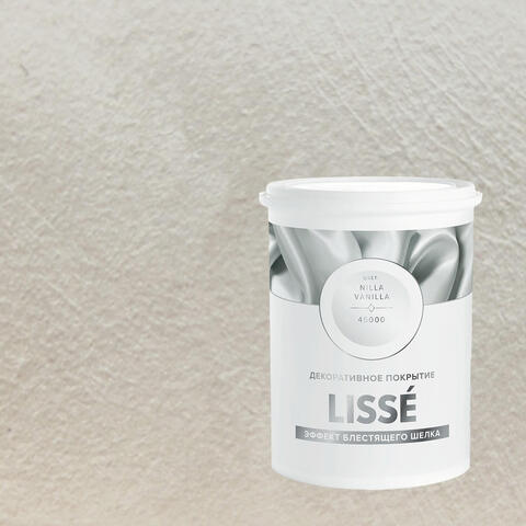 Декоративная штукатурка с эффектом блестящего шелка Vincent Decor Lisse / Винсент Декор Лиссе