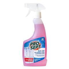 Спрей для чистки сантехники, душевых кабин и акриловых ванн Prosept Bath Uni / Просепт Уни