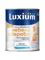 Краска Luxium Мебель и Дерево / Люксиум